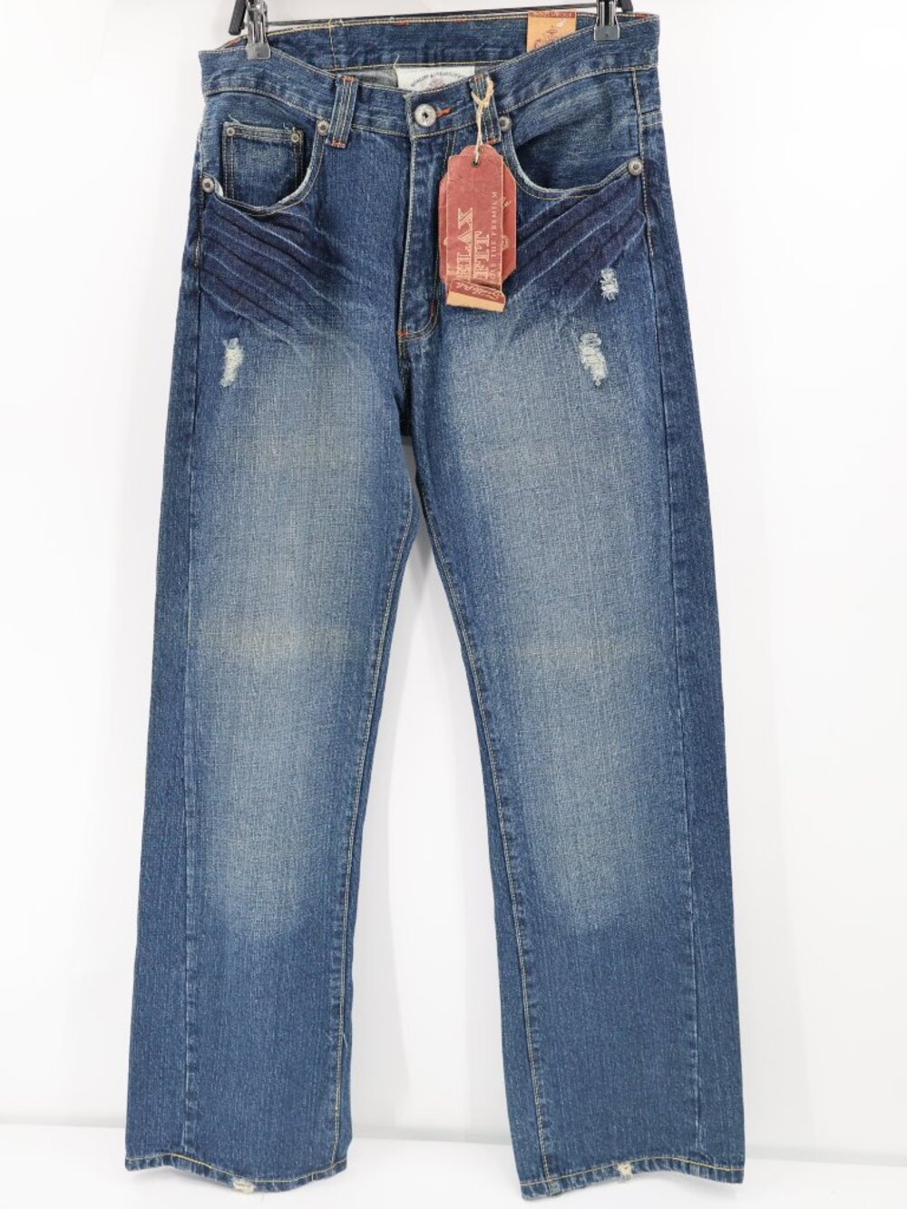 Y2K NWT Southpole jeans Men's 34x34 Relax Fit Premium Baggy Skater distressed